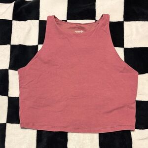 Old Navy Women's Crop Tank Top - Dusty Rose